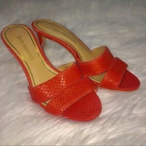 Enzo Angiolini Coral Sandals